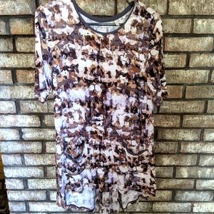 Logo Tunic with Pockets and Pleats!